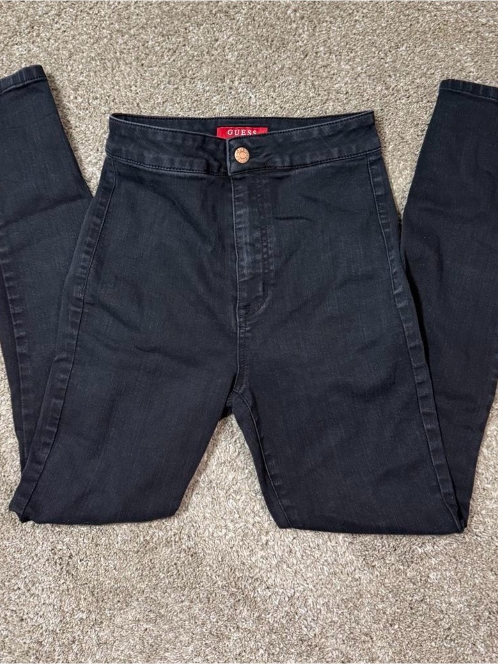 Guess Men’s Black Skinny Jeans